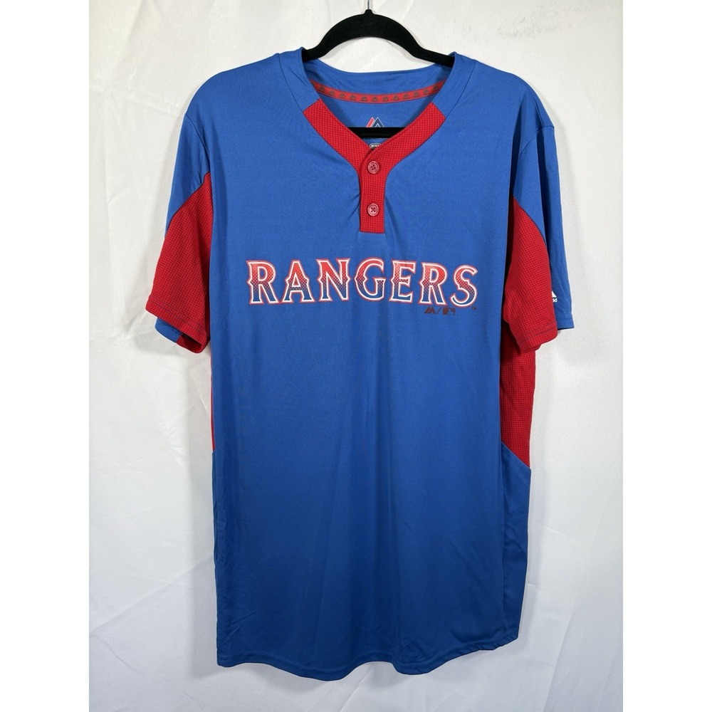 Majestic Jersey Size M Texas Rangers Short Sleeve #16